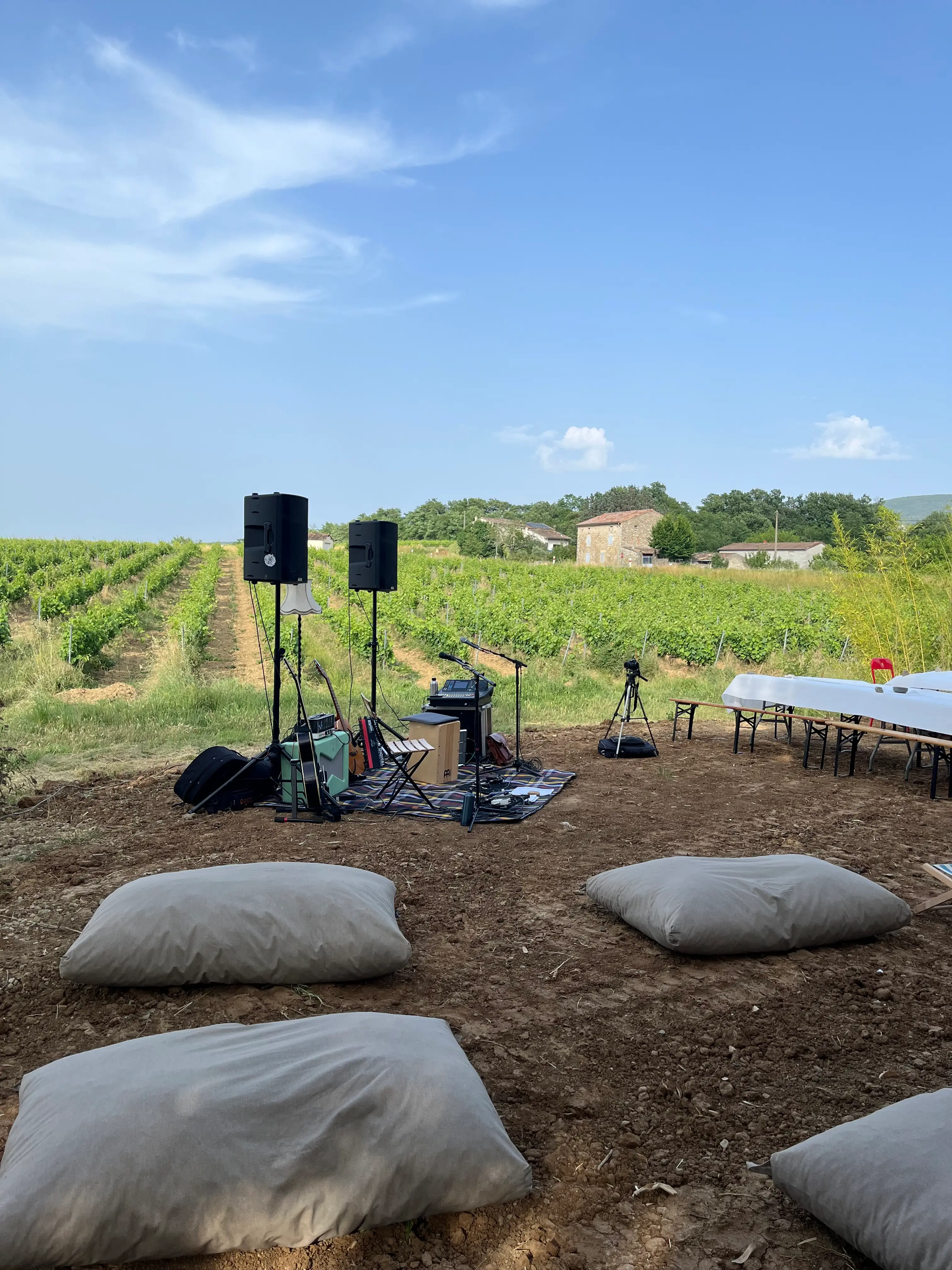 Salle de réception au cœur de notre cuverie 4