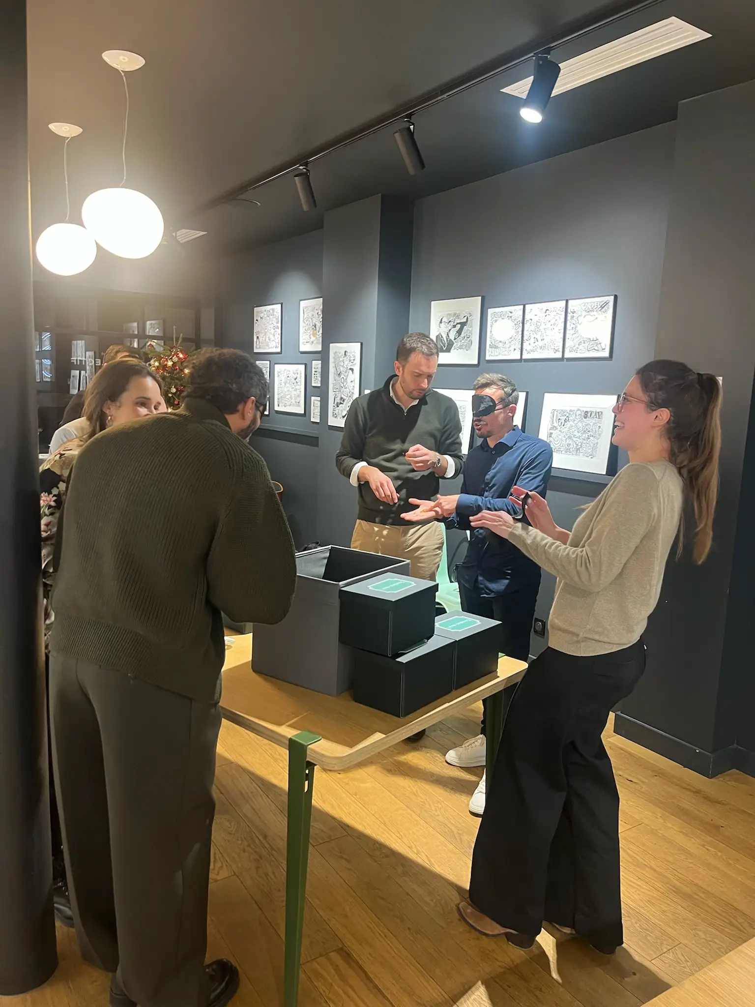 Arty box sensorielle - activité séminaire à Paris 5