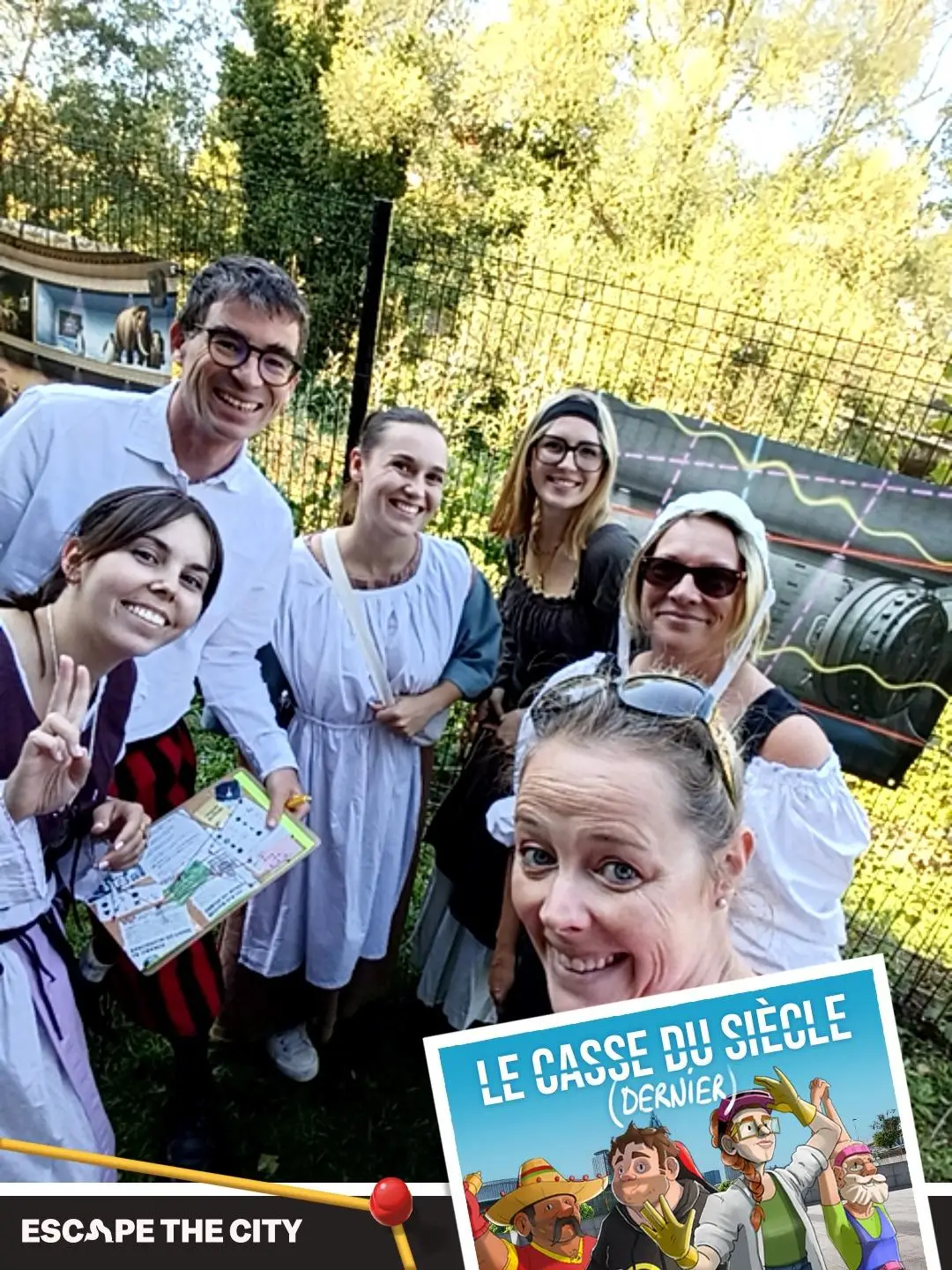 Animation Escape Game - Le Casse du Siècle Dernier 2